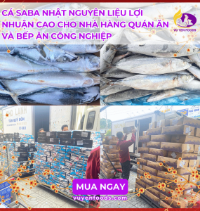 CÁ SABA NHẬT NHẬP KHẨU GIẢI PHÁP MENU ỔN ĐỊNH CHO NHÀ HÀNG